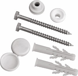 SCREW WITH PLASTIC CAP ZINC COATED