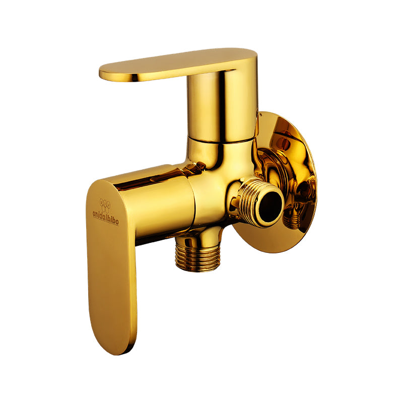 2 in 1 Angle Cock with Flange