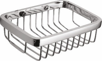 CP BRASS WIRE SOAP DISH