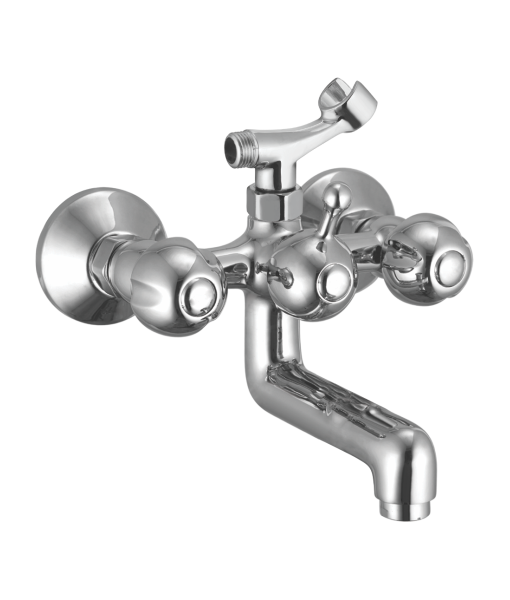 IDEAL WALL MIXER TELE WITH SHOWER ARR FOAM FLOW -1