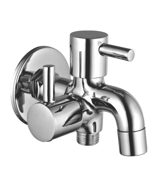 FLORA 2 IN 1 BIB COCK WITH FLANGE F/F -1
