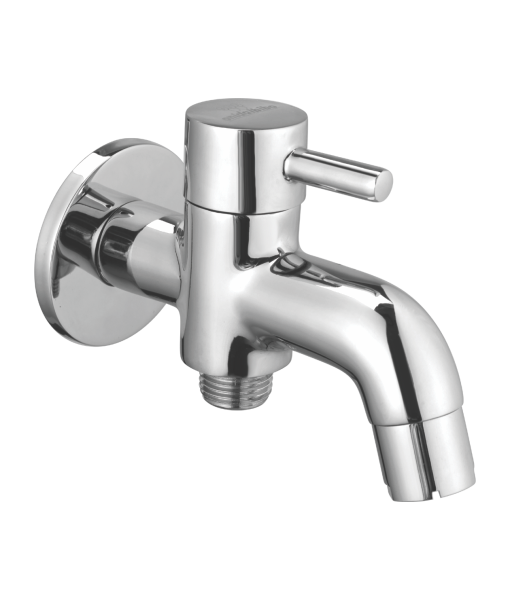 FLORA 2 IN 1 BIB COCK WITH FLANGE F/F WITH CARTRIDGE -1