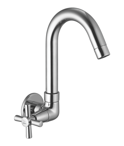 NOBLE SINK COCK WITH SWIVEL SPOUT F/F -1