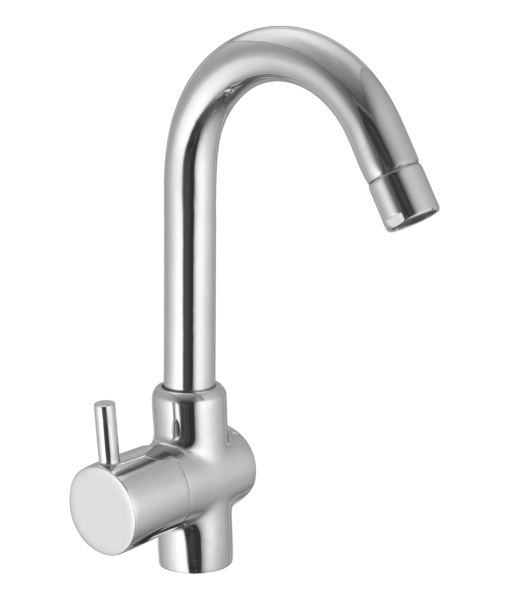 FLORANCE PILLAR COCK SWAN NECK R/L F/F-1