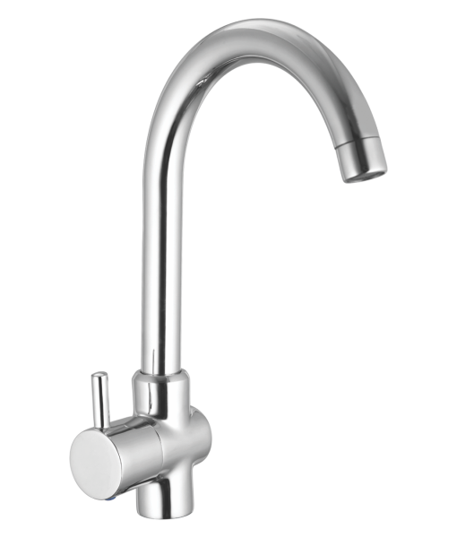 FLORANCE PILLAR COCK SWAN NECK WITH EXTENDED SPOUT-1