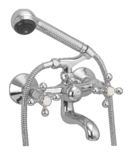 MAHARAJA WALL MIXER TELE WITH SHOWER ARR-1