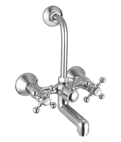 MAHARAJA WALL MIXER TELE WITH BEND -1