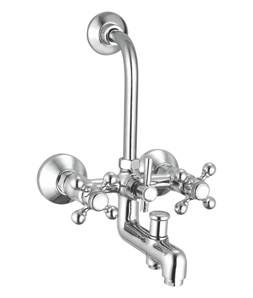 MAHARAJA WALL MIXER 3 IN 1 F/F WITH BEND -1