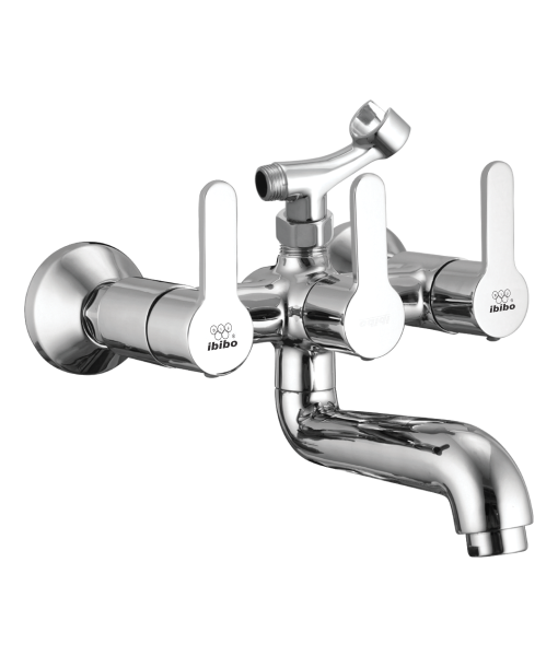 FASHION WALL MIXER TELE WITH SHOWER ARR -1