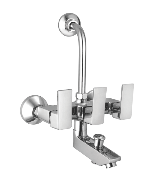 GRANDE F WALL MIXER 3 IN 1 FOAM FLOW WITH BEND -1