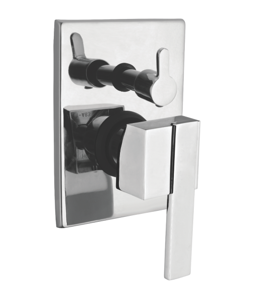 GRANDE SINGLE LEVER DIV BODY PLATE & NOBS-1