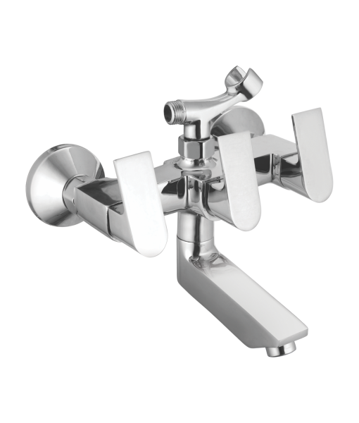 HITZ WALL MIXER TELE WITH SHOWER ATT F/F -1