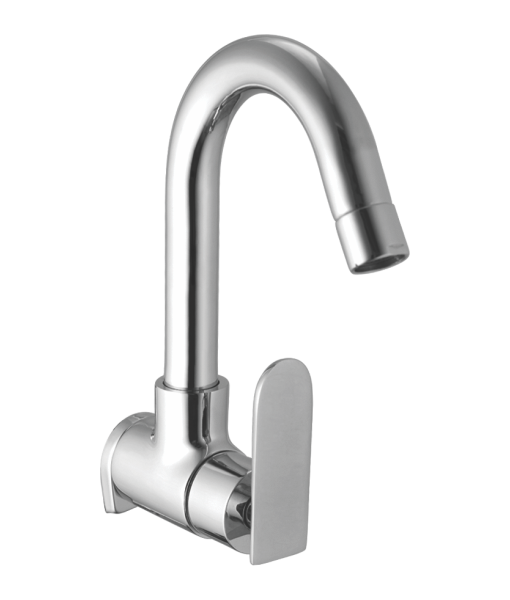 EDGE SINK COCK WITH CASTED SWIVEL SPOUT F/F -1