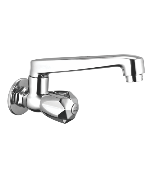 DIAMOND SINK COCK WITH CASTED SWIVEL SPOUT F/F -1