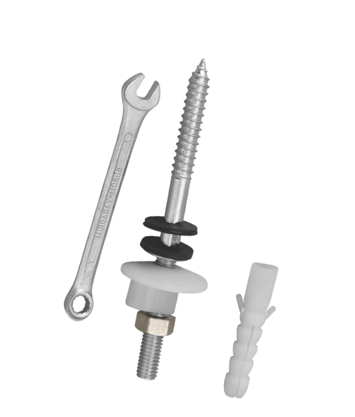 CP RACK BOLT SCREW (PAIR) FOR WASH BASIN (WITHOUT SPANNER WITHOUT CAP)-1