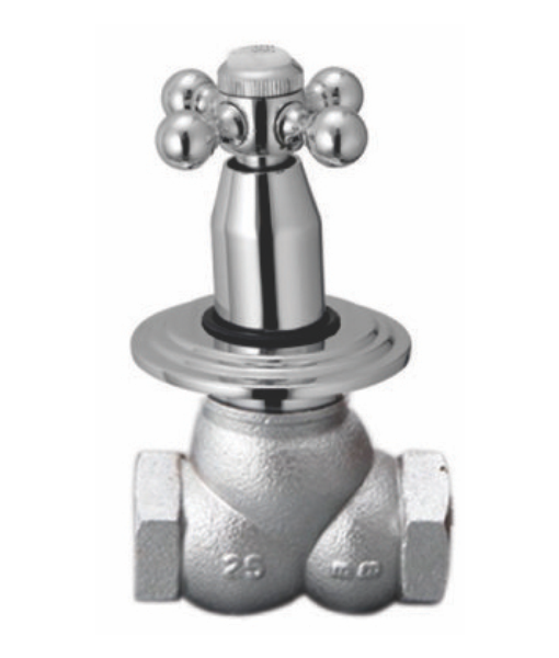 CP FLUSH COCK HALF TURN CROSS-1