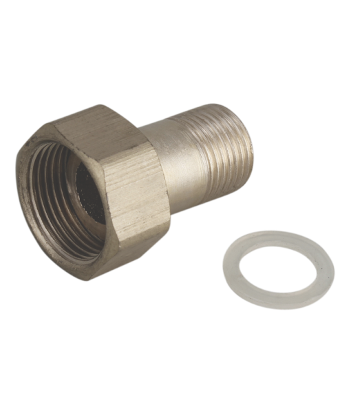 BRASS WATER METER NUT NIPPLE -1