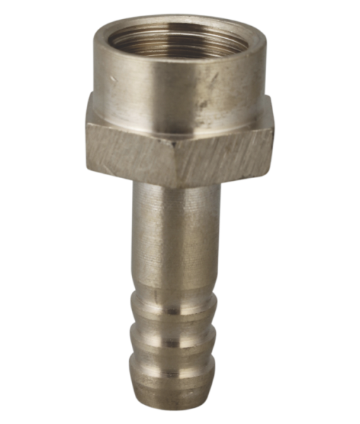 BRASS HOSE COLLER GROOVED UNION FEMALE-1
