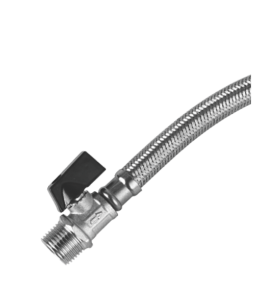 CP INLET WIRED CONNECTION WITH HANDLEE VALVE -1