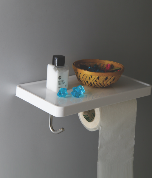 ROYAL SHELF WITH PAPER HOLDER WITH HOOK-1