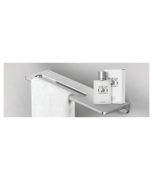 DELIGHT SHELF WITH TOWEL RING 400X100X30-1