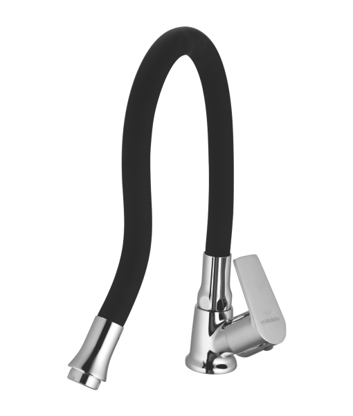 PILLAR COCK SWAN NECK WITH SILICON SPOUT-1