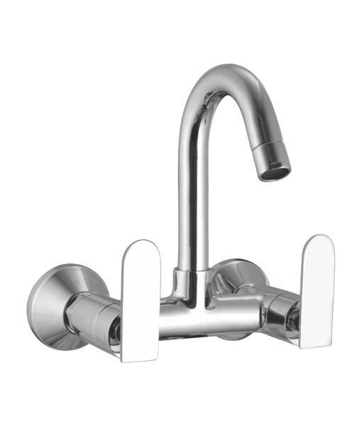 EDGE SINK MIXER WITH SWIVEL SPOUT F/F-1