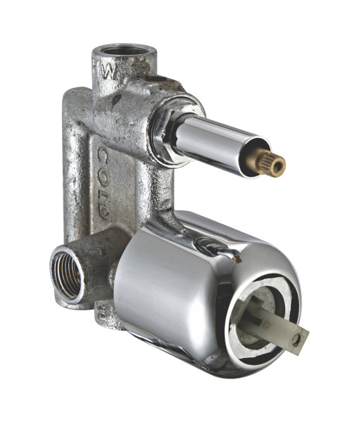CONCEALED BODY FOR (3 INLET) SINGLE LEVER FLOW DIVERTER 47 m.m. CARTRIDGE SLEEVE BUT WITHOUT EXPOSED PART-1