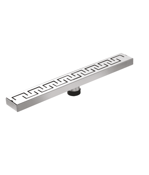 CHANNEL DRAINER SMILE WITH TRAP SS 304-1