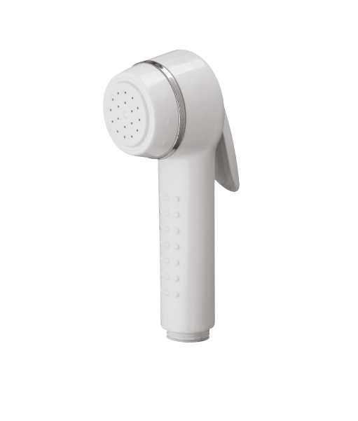 ABS (WHITE) HEALTH FAUCET WITH HOOK (CLASSIC) WITH PVC FLEX. TUBE & HOOK 40"-1