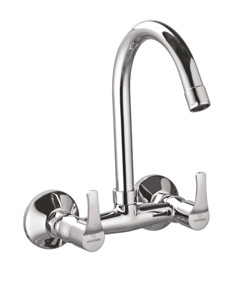 SINK MIXER WITH SWIVEL SPOUT-1