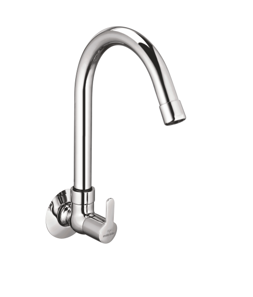 SINK COCK WITH SWIVEL SPOUT F/F-1