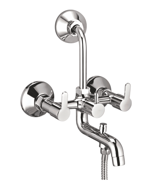 WALL MIXER 3 IN 1 F/F WITH BEND-1