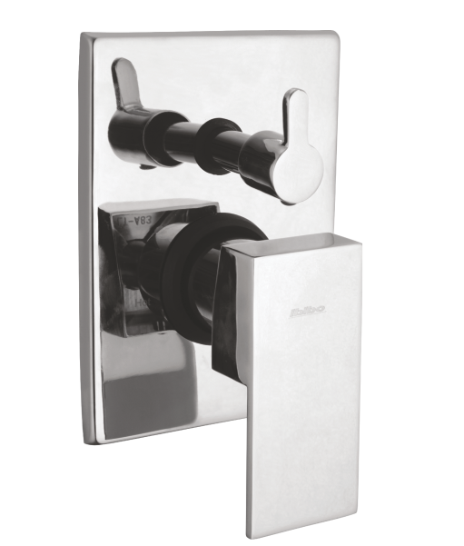 2 IN LET SINGLE LEVER DIV. PLATE & NOB (HIGH FLOW) 45MM (SUITABLE FOR 1054)-1