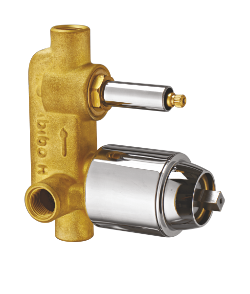 CONCEALED BODY FOR SINGLE LEVER HIGH FLOW 45MM (2 IN LET) CARTRIDGE BUT WITHOUT EXPOSED PARTS-1
