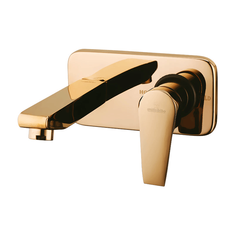WONDER SINGLE LEVER BASIN MIXER WALL MOUNTED EXPOSED PARTS KIT CONSISITING OF OPERATING LEVER WALL FLANGE & SPOUT (SUITABLE 1053)