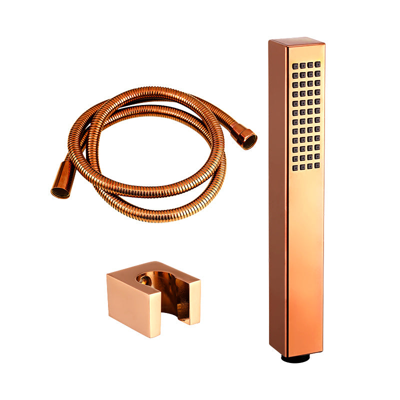 ABS Tele. Shower Square with ABS Hook