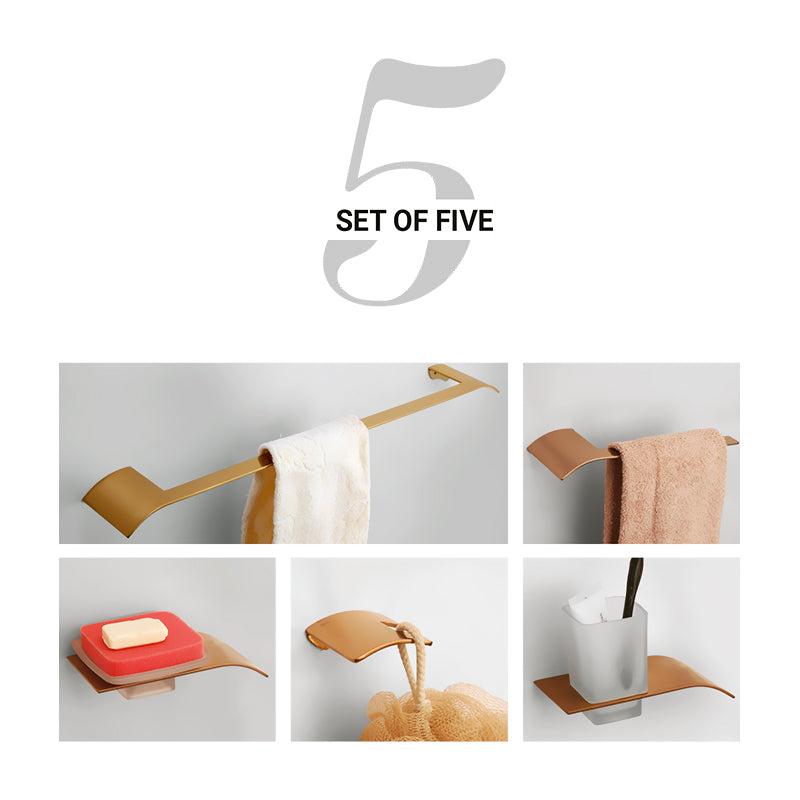 Bathroom Set (Set of 5 Pcs)