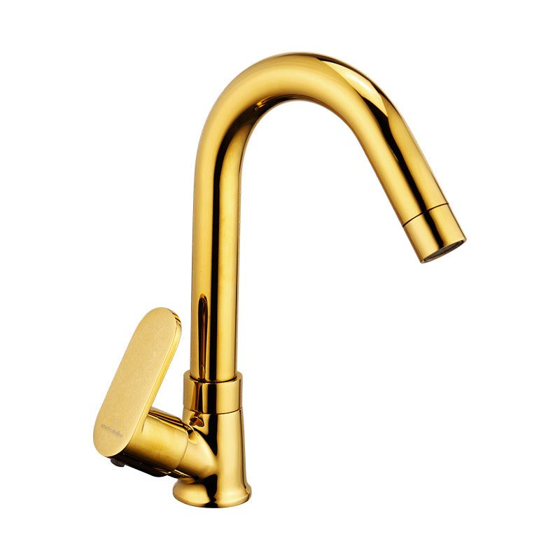 Pillar Cock Swan Neck Swivel Spout F/F