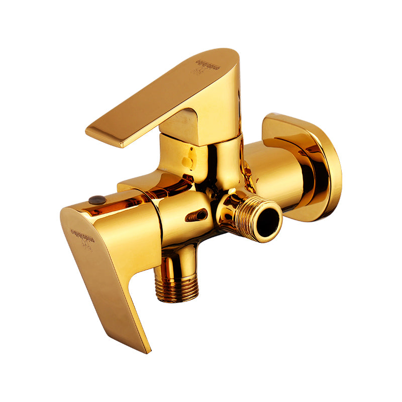 2 in 1 Angle Cock with Flange