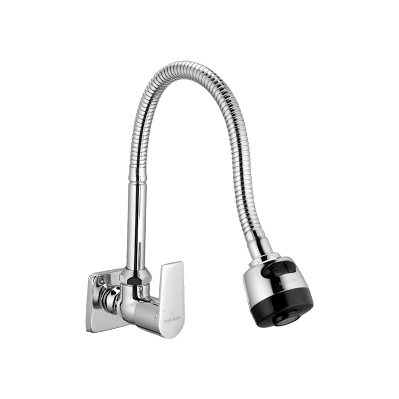 WONDER SINK COCK FLEXI SPOUT WITH FLANGE