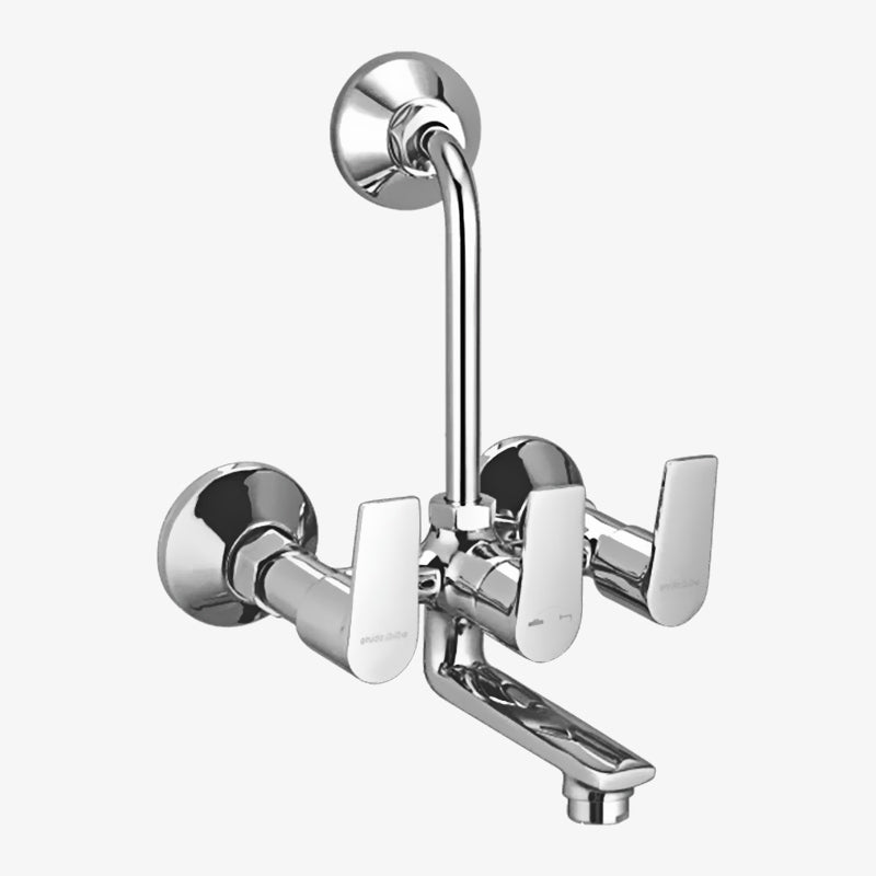 WALL MIXER TEL WITH BEND F/F