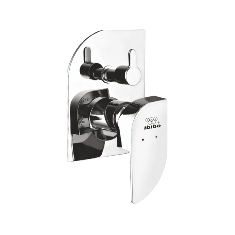 2 IN LET SINGLE LEVER DIV. PLATE & NOB (HIGH FLOW) 45MM (SUITABLE FOR 1054)