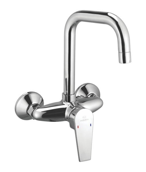SINGLE LEVER SINK MIXER WALL MOUNTING-1